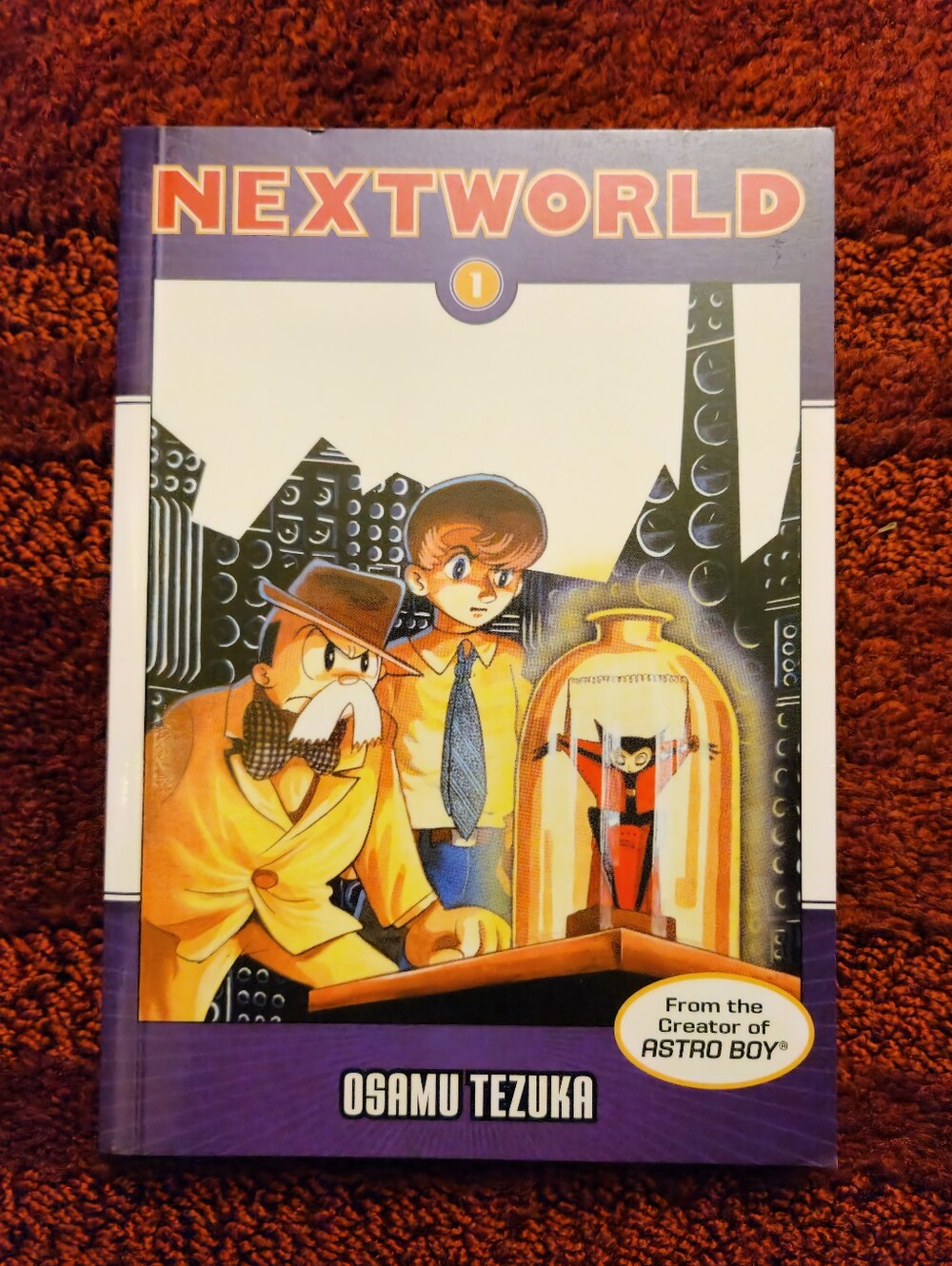 NEXTWORLD vol. 1 First Edition Osamu Tezuka (vtg., 2003) manga